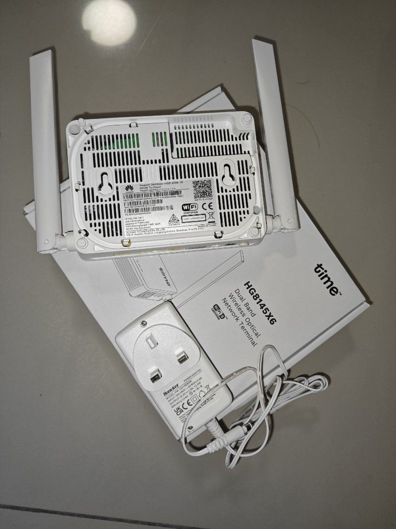 Time Huawei OptiXstar HGS8145X6-10 Dual Band Router, Computers & Tech ...