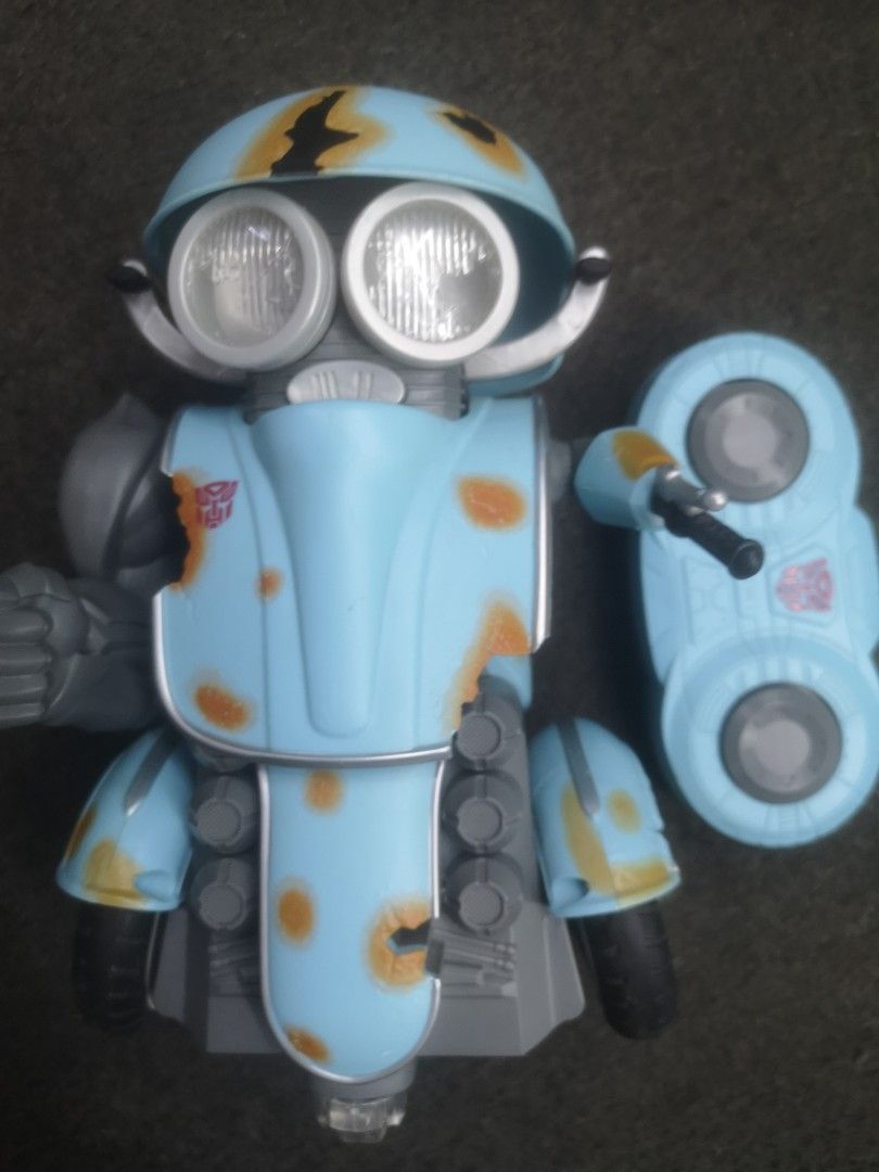 Figurine Transformers Sqweeks – Robot Et Scooter 2-en-1, 10 étapes De Transformation, 15 Cm, Dès 8 Ans