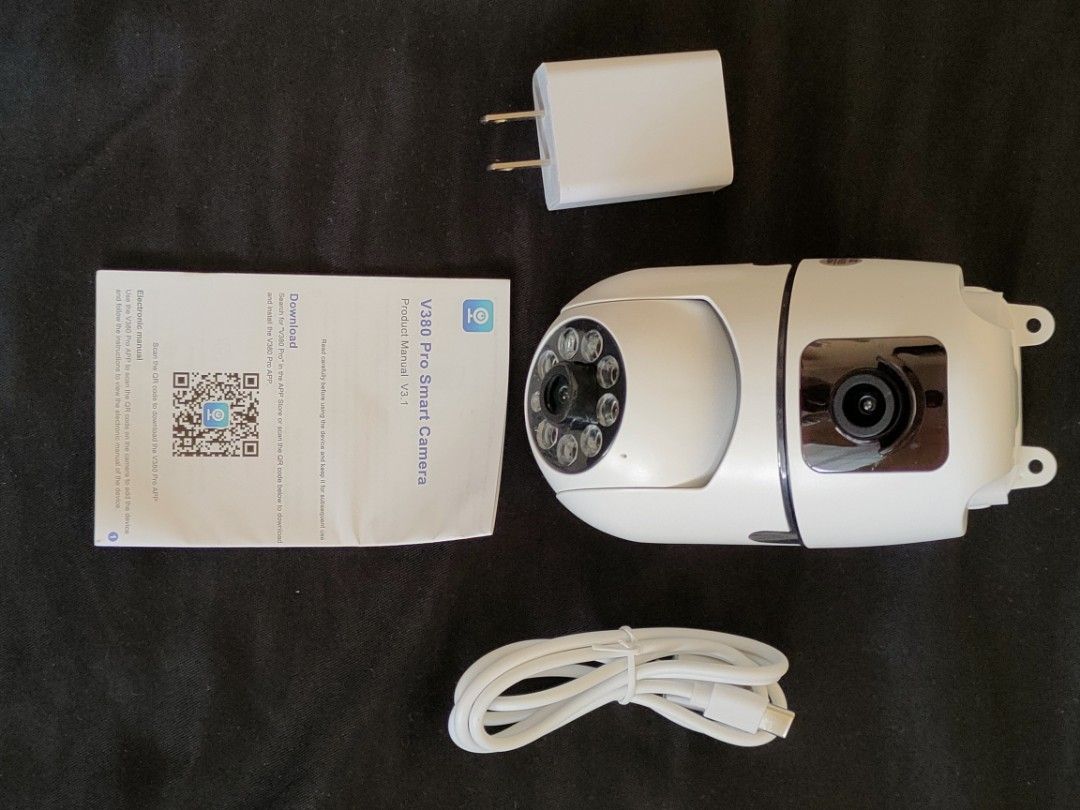 V380 Pro Smart Camera (Category: Cameras) located in Calamba. Submitted by mrbustamante223 (Listing ID 1403680257, Image 3). Description: for sale V380 pro CCTV CAMERA DM me sa price salamat😇🫰.