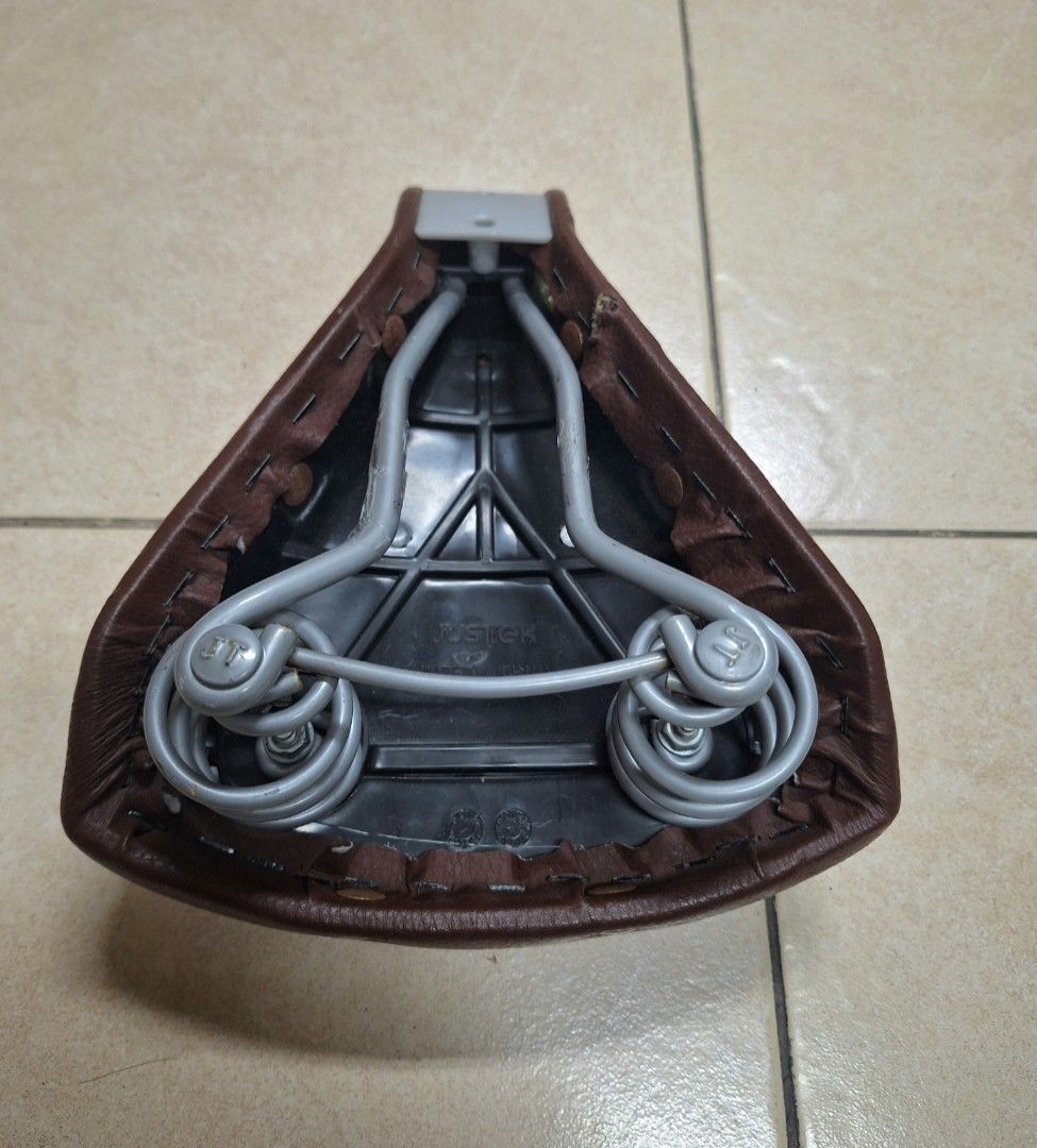 Vintage Justek Saddle Bike (Category: Bicycles) located in Makati City. Submitted by telractrading (Listing ID 1403761053, Image 3). Description: Vintage Justek Saddle Bike sign of used.. napaka classic.
