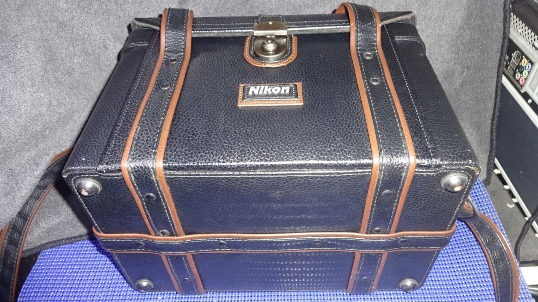 Vintage Nikon Hard Camera Compartment Bag (Category: Camera Bags & Carriers) located in Paranaque City. Submitted by kutoi.ancheta (Listing ID 1403783672, Image 1). Description: Vintage Nikon Hard Camera Case (Gadget Bag). Likely a Nikon FB-Series case. TITLE: Vintage Nikon Hard Camera Case. Exact model number (e.g., FB-11, FB-5) remains unconfirmed. PRODUCTION YEAR: Estimated 1970s–1980s. Matches the style of the FB-series cases produced during 
