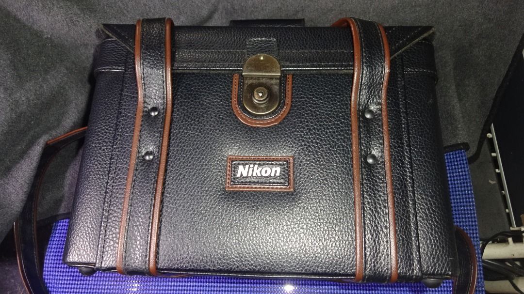 Vintage Nikon Hard Camera Compartment Bag (Category: Camera Bags & Carriers) located in Paranaque City. Submitted by kutoi.ancheta (Listing ID 1403783672, Image 3). Description: Vintage Nikon Hard Camera Case (Gadget Bag). Likely a Nikon FB-Series case. TITLE: Vintage Nikon Hard Camera Case. Exact model number (e.g., FB-11, FB-5) remains unconfirmed. PRODUCTION YEAR: Estimated 1970s–1980s. Matches the style of the FB-series cases produced during 
