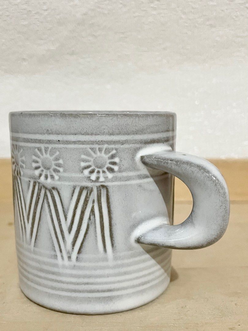 White glazed mishima espresso cup (Category: Coffee & Tea Tableware) located in Antipolo. Submitted by ceramiqueph (Listing ID 1403786019, Image 3). Description: ₱99 without crazing ₱79 with crazing.