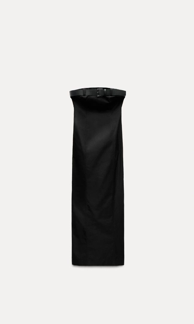 Zara Tube Belted Dress (Category: Dresses) located in Caloocan City. Submitted by ecstuffs (Listing ID 1403768021, Image 1). Description: Brand new with tag. Price is slighly nego..