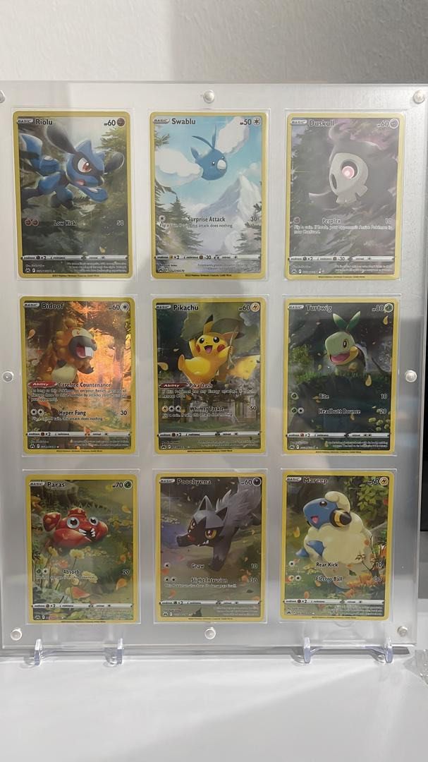 9 Card Frame Display, Hobbies & Toys, Toys & Games on Carousell