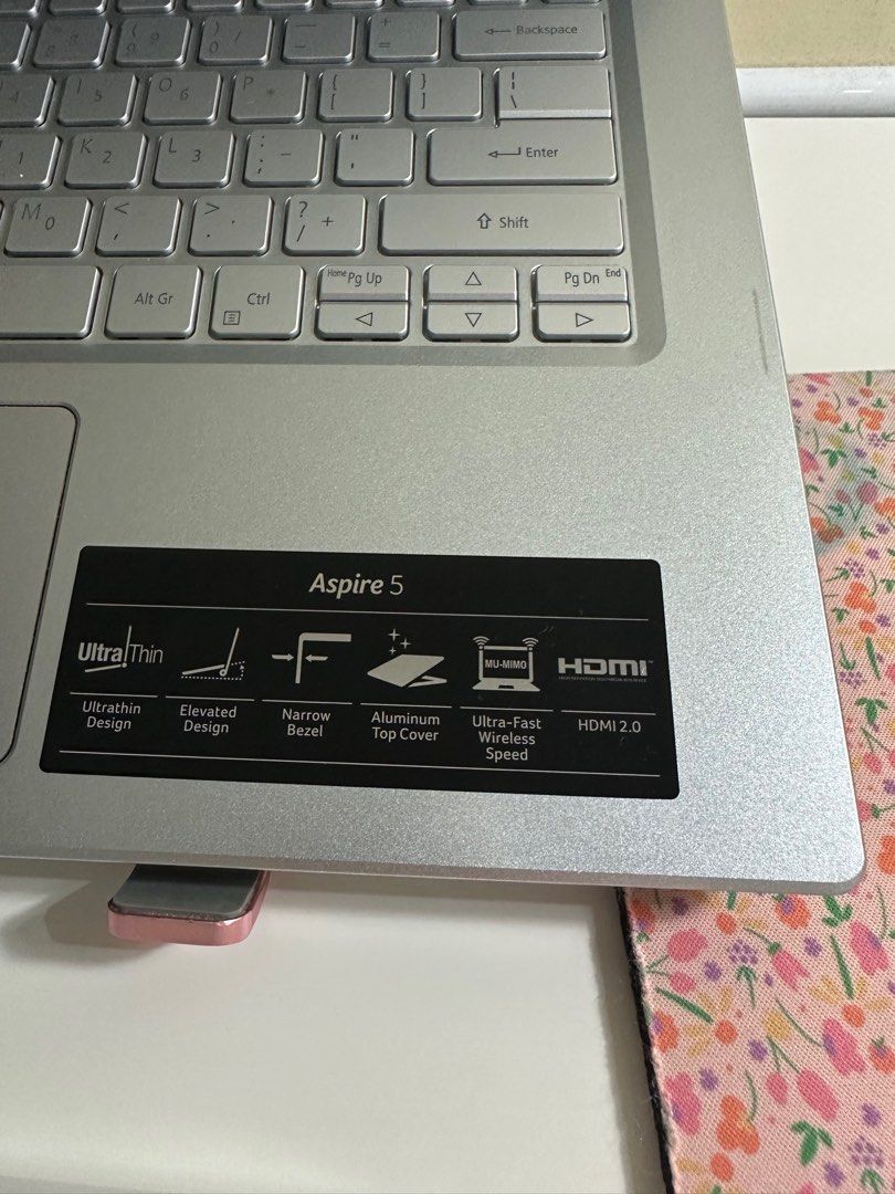 ACER ASPIRE 5 PINK INTEL CORE i13 (Category: Laptops & Notebooks) located in Muntinlupa City. Submitted by shopper234567 (Listing ID 1403860180, Image 3). Description: Negotiable, PM for more details. Muntinlupa city. .