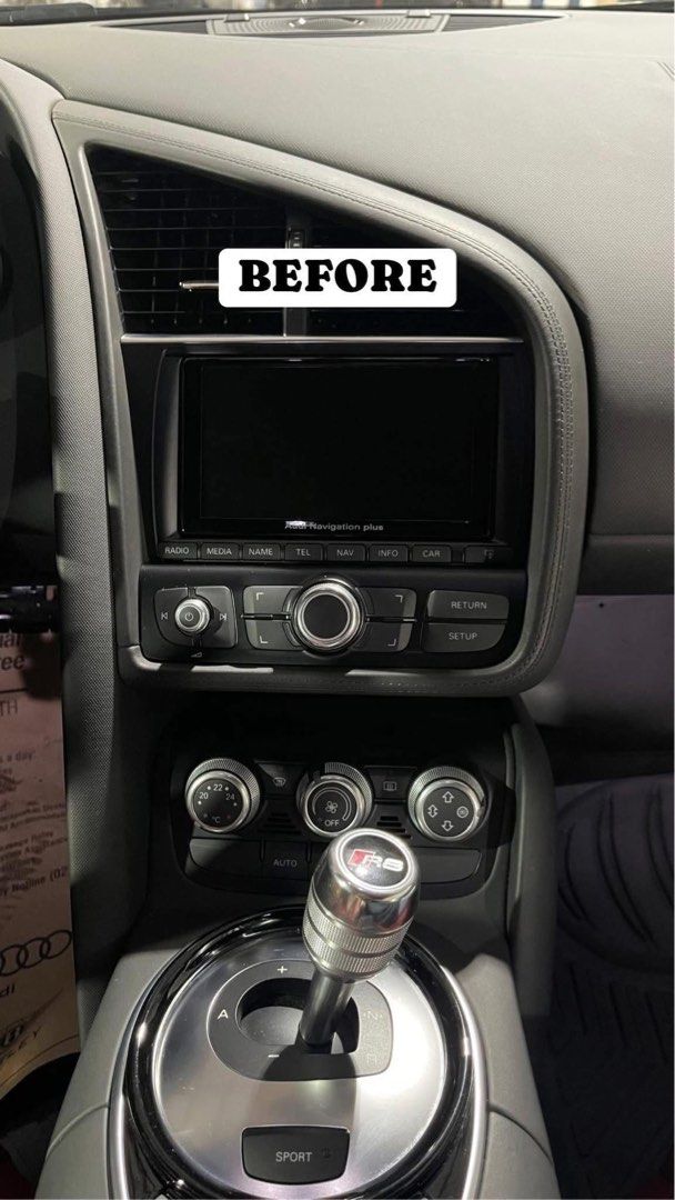 Audi r8 Android headunit (Category: Audio, Video, Alarm and other Electronic Accessories) located in Makati City. Submitted by Max888 (Listing ID 1403819562, Image 2). Description: Audi R8 Android headunit with carplay We offer a wide range of parts for all vehicle types. Feel free to reach out with any inquiries!.