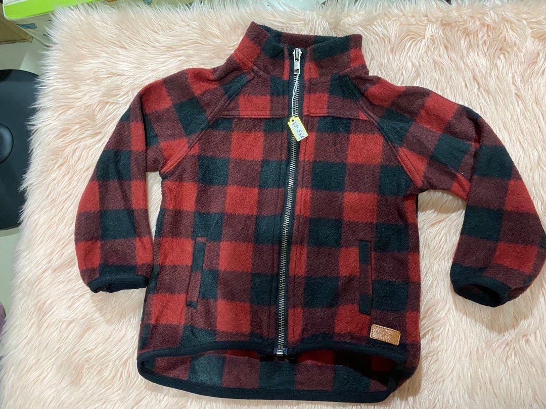 B-584 7 for All Mankind Plaid Jacket 18M (Category: Babies & Kids Fashion) located in Las Pinas. Submitted by sabeli8 (Listing ID 1403846695, Image 1). Description: > In good condition > All items from U.S./ balikbayan box > No when worn photo .