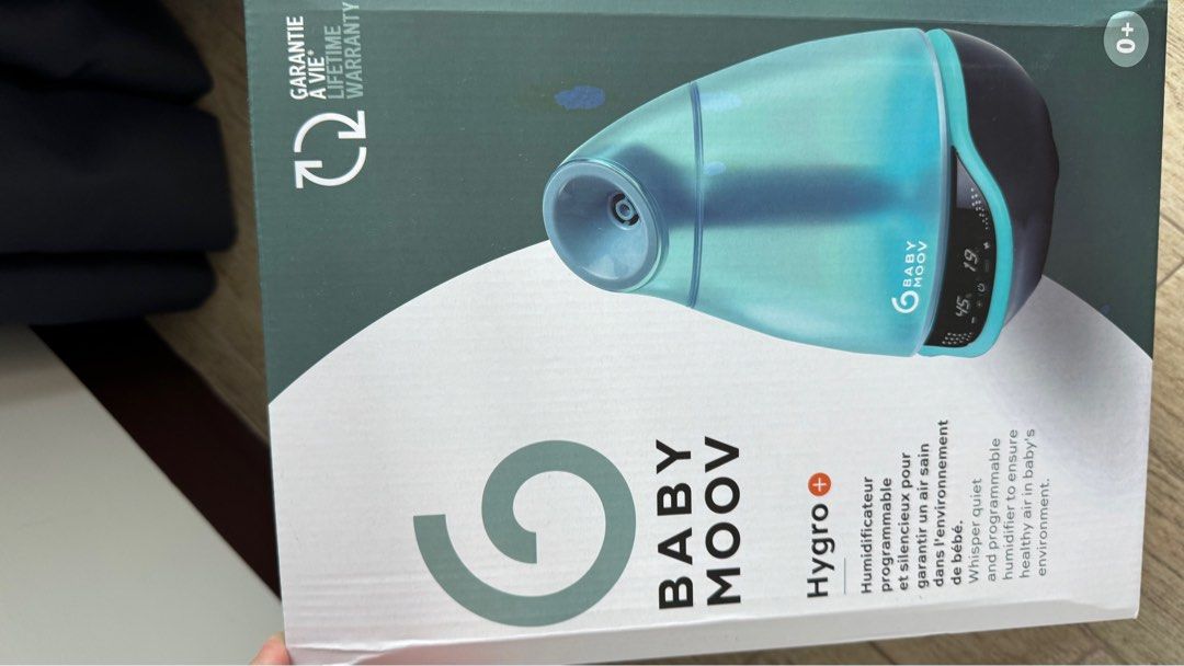 Baby moov humidifier (Category: Air Purifiers & Dehumidifiers) located in Manila. Submitted by sunflowershoppp (Listing ID 1403898983, Image 2). Description: Brand new with box .
