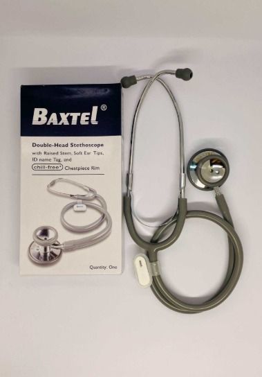 BAXTEL DUAL HEAD STETHOSCOPE (Category: Medical Supplies & Tools) located in Quezon City. Submitted by andrea_dxs (Listing ID 1403829898, Image 1). Description: .