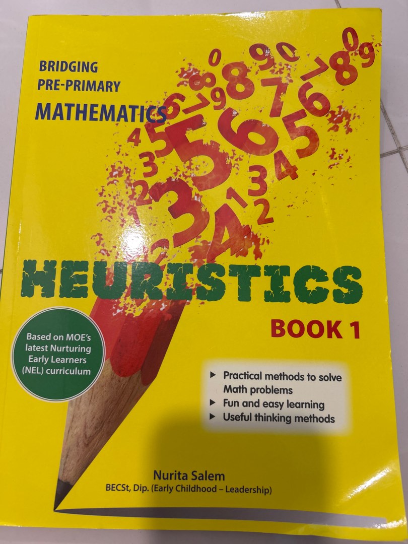 Bridging Pre-Primary Mathematics Heuristics Book 1, Hobbies & Toys ...