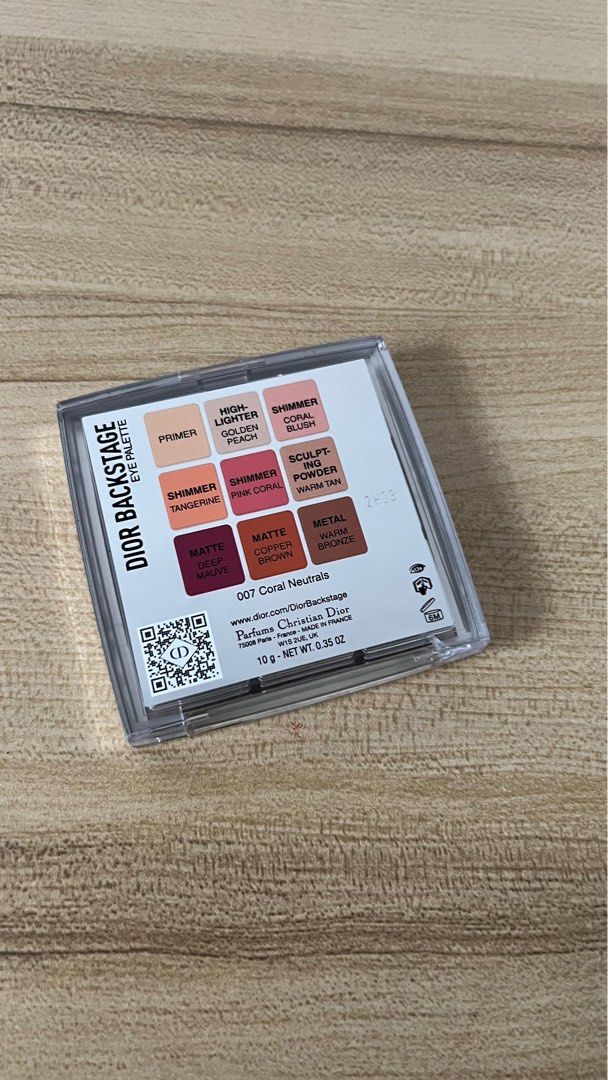 Dior Backstage Eye Palette 007 Coral Neutrals (Category: Makeup) located in Cainta. Submitted by getsometin (Listing ID 1403920752, Image 3). Description: .