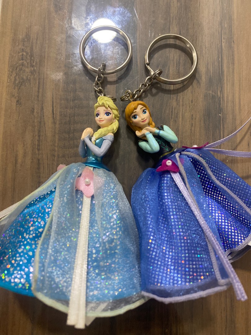 Disney Frozen Elsa & Anna Keychains, Hobbies & Toys, Toys & Games on ...
