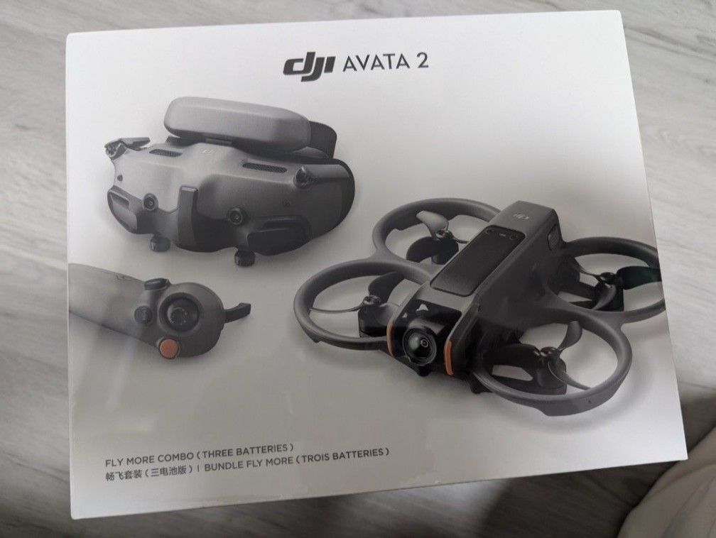 DJI Avata 2 Fly More Combo (Three Batteries), Photography, Drones on ...