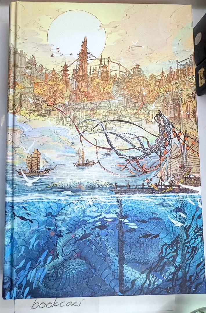Fathomfolk - Illumicrate Exclusive Edition (Category: Storybooks) located in Muntinlupa City. Submitted by bookcozi (Listing ID 1403846246, Image 3). Description: Fathomfolk by Eliza Chan 💜 Illumicrate Exclusive Edition 💜 Signed by author 💜 Full Colour Hardback by @danlinz_art 💜 Illustrated endpapers by @tropicalgloom 💜 Digital Printed Edge ____________________ ☆ unread and brand new, but expect some wear from storage. .
