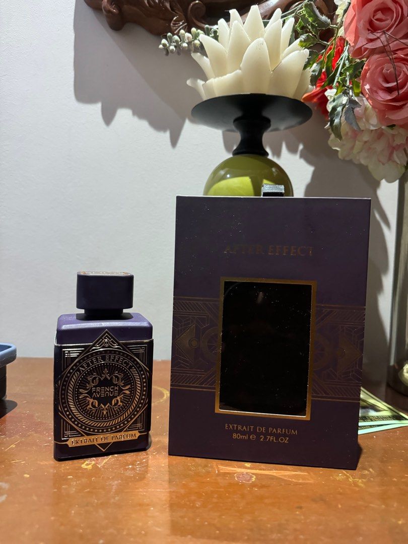 French Avenue After Effect Extrait de Parfum 80ml (Category: Fragrance & Deodorants) located in Quezon City. Submitted by rhaus (Listing ID 1403827734, Image 1). Description: With Box 80mL bottle Sprayed only 20 times.