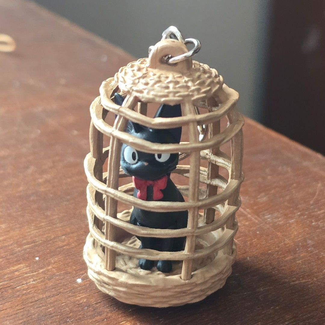 Authentic Ghibli Keychain Kiki's Delivery Service (Category: Other Home Decor) located in Pasig City. Submitted by itsizziee (Listing ID 1403814025, Image 1). Description: Bought in Japan Authentic from Studio Ghibli store Kiki's Delivery Service Jiji 📌 Pasig 💸 BDO / Gcash Can provide discount if you buy more than 1 listing.