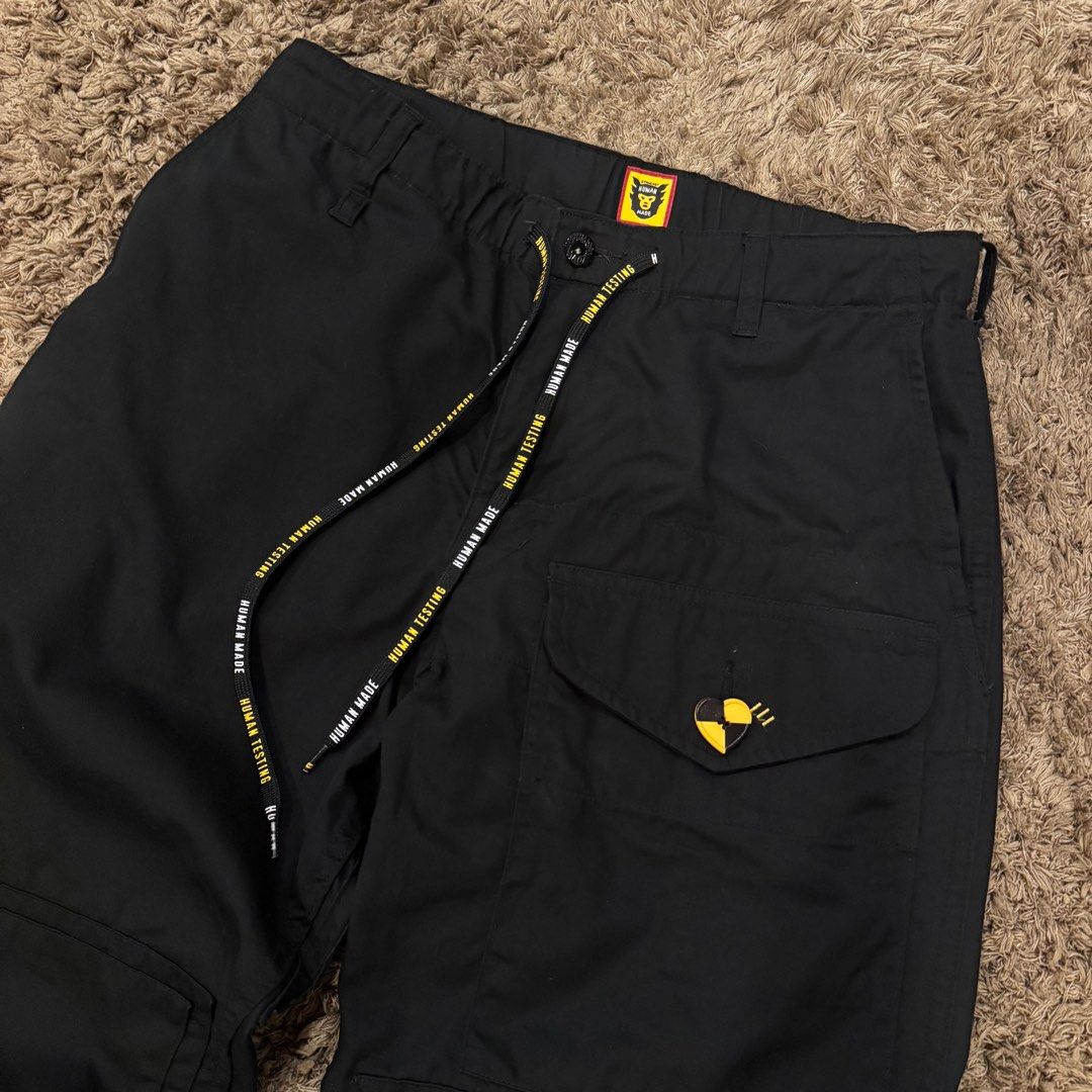 Human Made (Category: Trousers) located in Bayan Lepas. Submitted by easydotcom (Listing ID 1403985521, Image 3). Description: Human Made X Japanese Brand Double Knee Original 💯 Size S - W-28/30 L-36in Condition Like New !! Used once RM550 Exclude Postage 🚚.