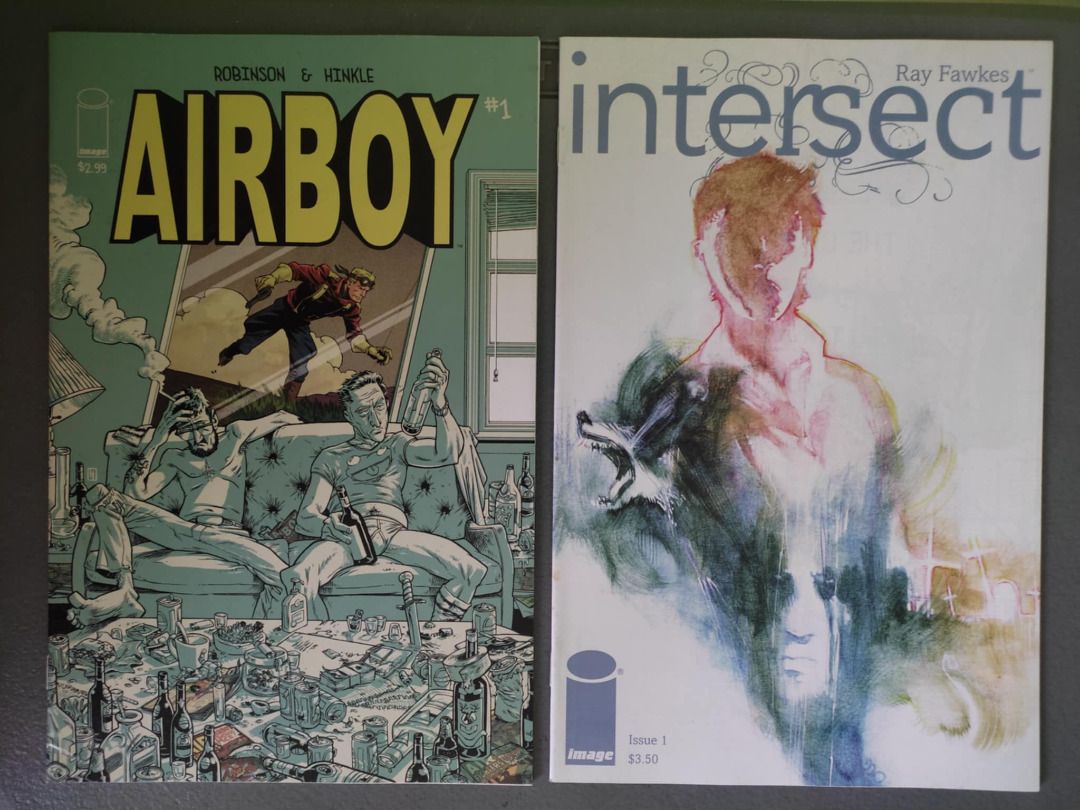 IMAGE COMICS #1s FIRST ISSUES! (Set A) (Category: Comics & Manga) located in Agdangan. Submitted by gyjones (Listing ID 1403809010, Image 3). Description: Image Comics #1s *ALL FIRST ISSUES!!!* P75 each Title/Genre The Violent #1 (Crime Thriller) Rasputin #1 (Horror/Fantasy/Alternate History) - *SOLD* Airboy #1 (Superhero) Intersect #1 (Horror/Sci-fi) Real Heroes #1 (Superhero) America's Got Powers #1 (Superhero) Faster Than Light #1 (Sci-Fi) C.O
