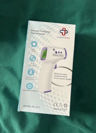 INFRARED FOREHEAD THERMOMETER CROSSPOINT (Category: Medical Supplies & Tools) located in Quezon City. Submitted by zyra26 (Listing ID 1403854685, Image 2). Description: .