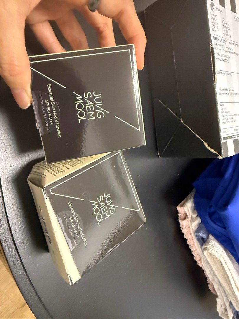 Jung Saem Mool Essential Skin Nuder Cushion (Category: Makeup) located in Angeles City. Submitted by flowerbombmd (Listing ID 1403898337, Image 2). Description: Shade: Light RFS: extra stock Expiration: 2027 Php: 800 plus shipping fee Mode of payment: bank transfer/GCASH PIOG 📍Pampanga .
