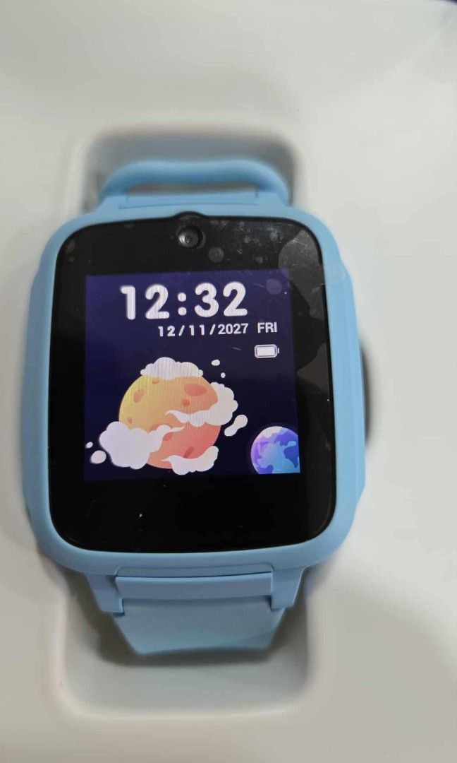 KIDS 4G SMART WATCH VIDEOCALL,CALL & LIVE TRACKER (Category: Luxury Watches) located in Bulacan. Submitted by iamvanillapeach (Listing ID 1403809513, Image 2). Description: Kids smart watch w/ sim/wifi & Gps for tracking. (Want to contact or track your kid but doesn't want them on social media?) -2 way video call or phone call. -Gps tracking -sos emergency calling -wifi/4g sim New /display unit/mall pullout..