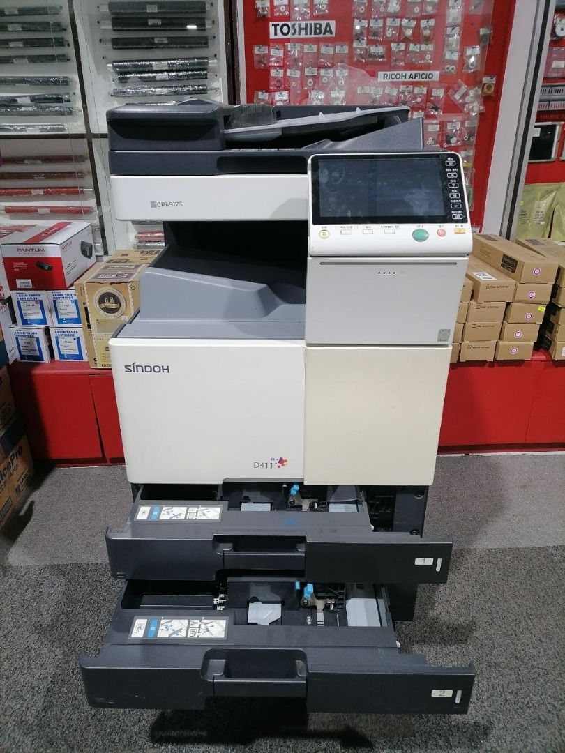 Konica Minolta Sindoh D411 Bundle (Category: Cameras) located in Quezon City. Submitted by copieronlineinc (Listing ID 1403822662, Image 3). Description: Get the Konica Minolta Sindoh D411 printer bundle! This exclusive year-end sale includes 3 reams of Bond Paper Long, 3 reams of Bond Paper Short, 1 set of Toner CYMK (500g), 1 Ring Binding Machine, 1 pack of Plastic Rings (50pcs), and 1 PVC Cover Short. Promo runs until November 29, 2025. Free d