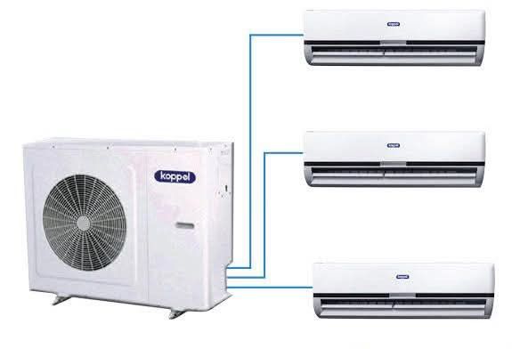 KOPPEL MULTI SPLIT INVERTER AIR CONDITIONER (Category: Air Conditioning and Heating) located in Quezon City. Submitted by maryann.dimalanta (Listing ID 1403971244, Image 1). Description: KOPPEL MULTI SPLIT TYPE INVERTER AIR CONDITIONER Installation cost not yet included KVMS09WM- ARF21C2 1hp Discounted: 11,700 KVMS12WM-ARF21C2 1.5hp Discounted 12,600 KVMS18WM-ARF21C2 2hp Discounted 15,200 KVMS24WM-ARF21C2 2.5hp Discounted 18,800 Outdoor KVMS300D3