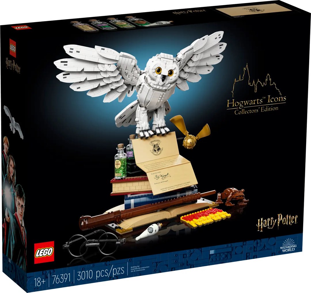 LEGO 76391 Harry Potter Hogwarts™ Icons Collectors' Edition (3,010