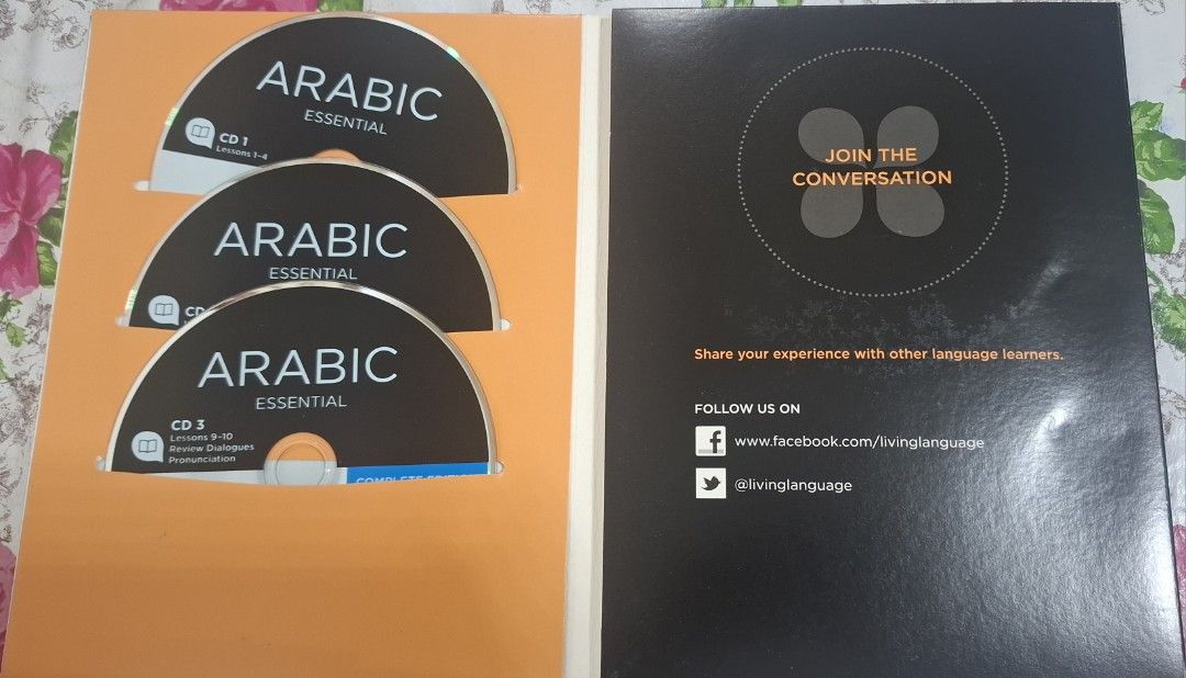 Living Language Arabic Learning Set, Hobbies & Toys, Books & Magazines ...