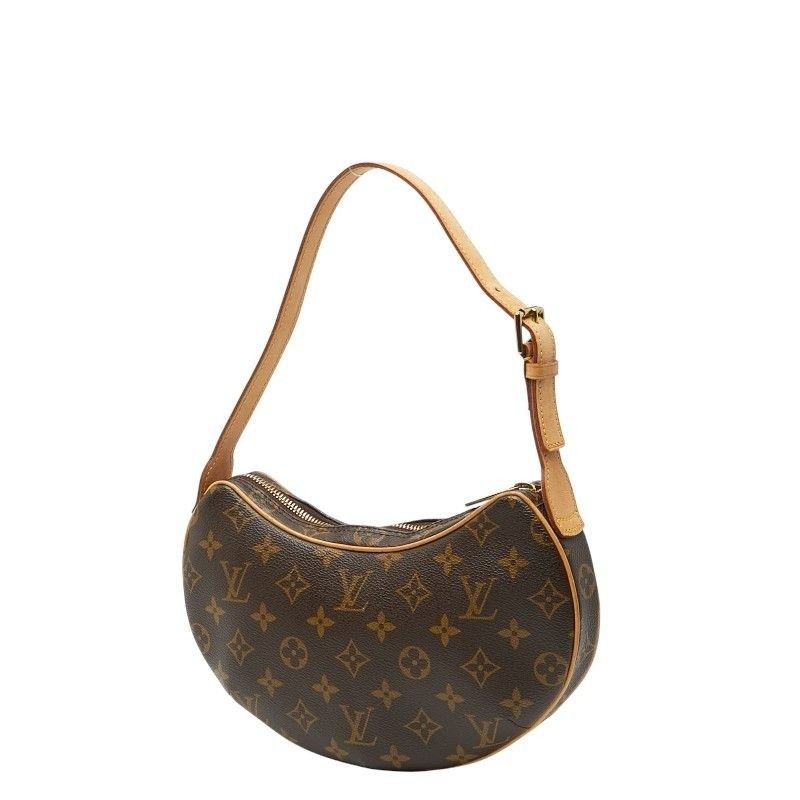 Louis Vuitton Monogram Pochette Croissant PM (Category: Luxury Bags & Wallets) located in Sariaya. Submitted by fashionistaandglamourozafh (Listing ID 1403809801, Image 2). Description: Louis Vuitton Monogram Pochette Croissant PM M51510 Brown PVC Leather Women's LOUIS VUITTON [228-41807].