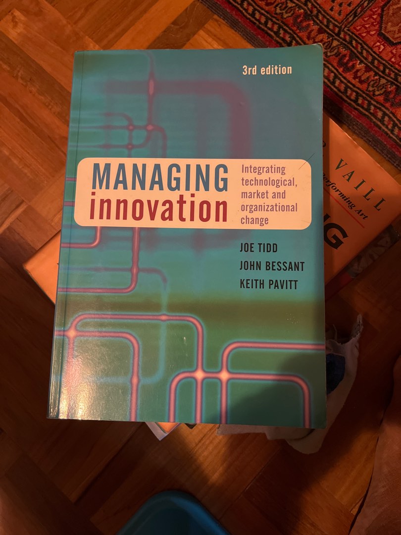 Managing Innovation 3rd Edition Textbook, Hobbies & Toys, Books ...