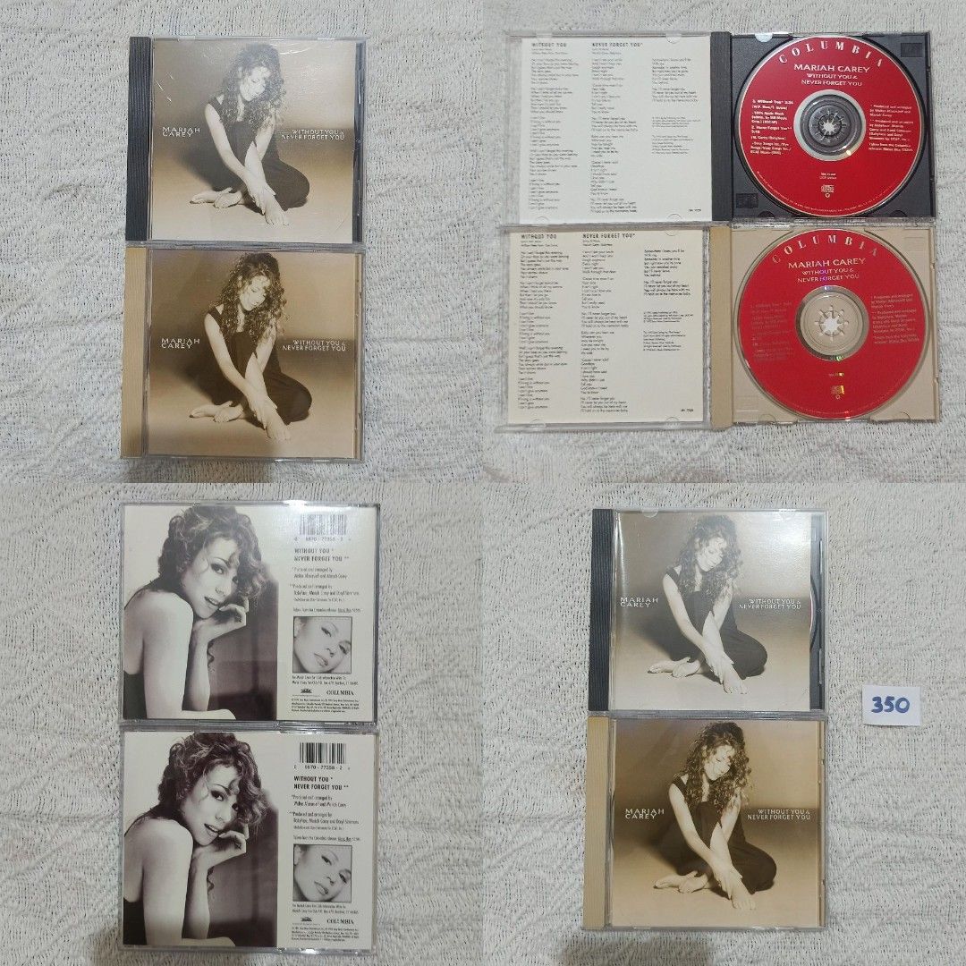 Mariah Carey CD (Category: CDs & DVDs) located in Manila. Submitted by mkalelx (Listing ID 1403852794, Image 1). Description: Mariah Carey CD album. Includes the album and the booklet with lyrics. The CD is in its original case. The album cover features Mariah Carey in a black dress. The CD is a Columbia release..
