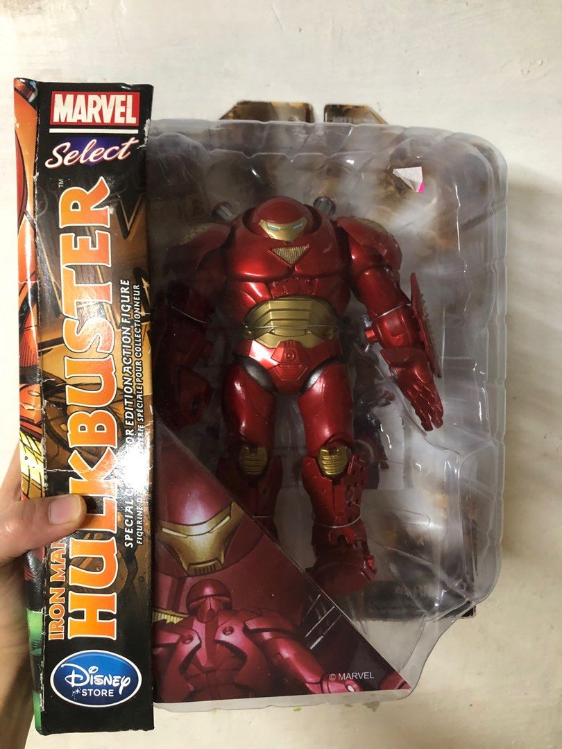 Marvel Select Hulkbuster (Category: Figurines & Statues) located in Binan City. Submitted by elf.0000 (Listing ID 1403826330, Image 1). Description: P2,900.00 plus shipping cost Back in box but figure is in bery good condition Box is not in mint condition Not recommended for mint collectors Payment via gcash Ship thru jnt or lalamove.