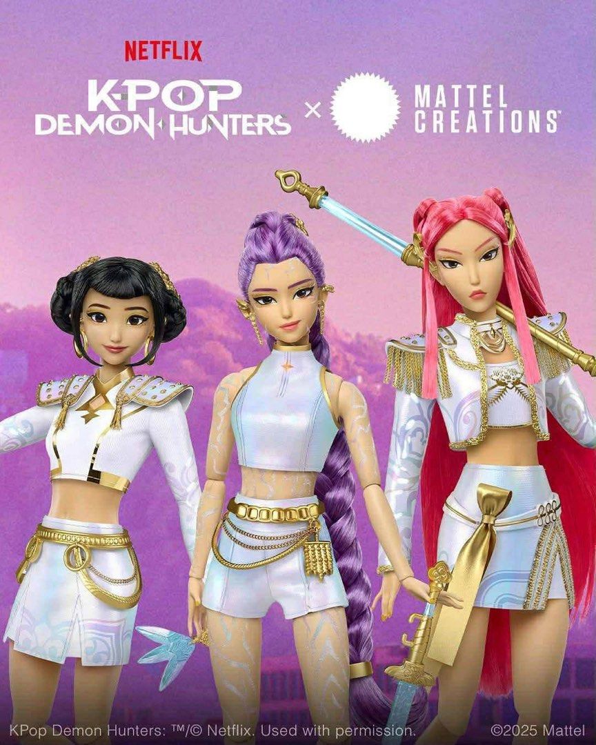 Mattel x KPOP DEMON HUNTER DOLL (Category: Figurines & Statues) located in Quezon City. Submitted by unicornmanila (Listing ID 1403955171, Image 1). Description: Eta March-April 50% down payment only 🥰 Sold separately.