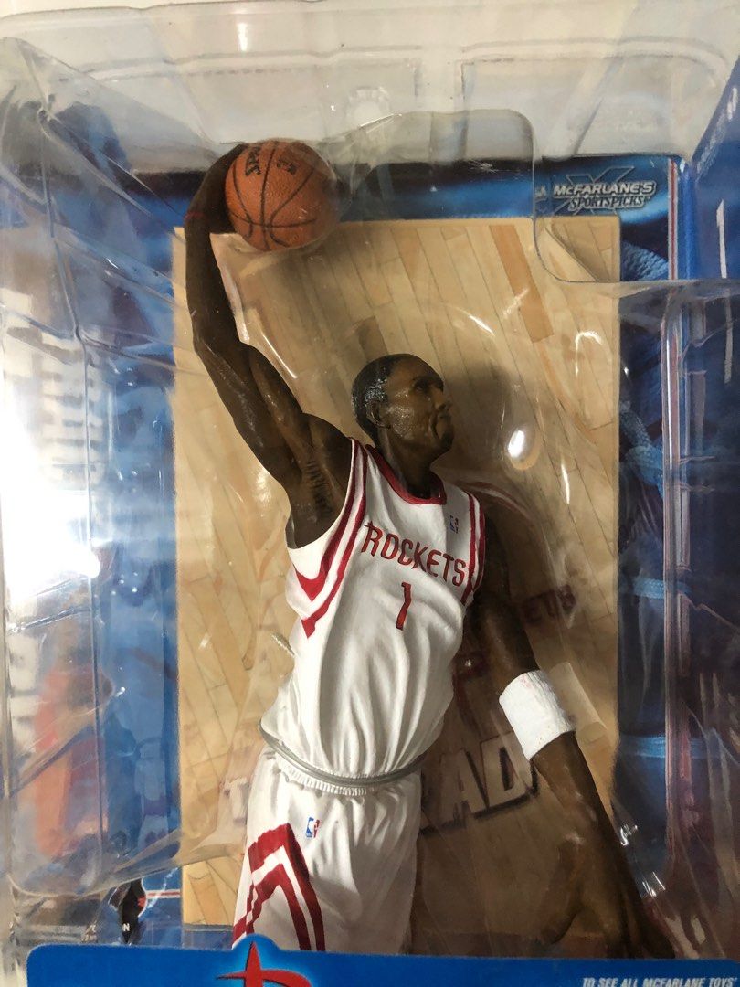 McFarlane Houston Rockets Tracy McGrady (Category: Figurines & Statues) located in Binan City. Submitted by elf.0000 (Listing ID 1403877609, Image 2). Description: P2,500.00 plus shipping cost Sealed but box is not in mint condition Not recommended for mint collectors Payment via gcash Ship thru jnt or lalamove.