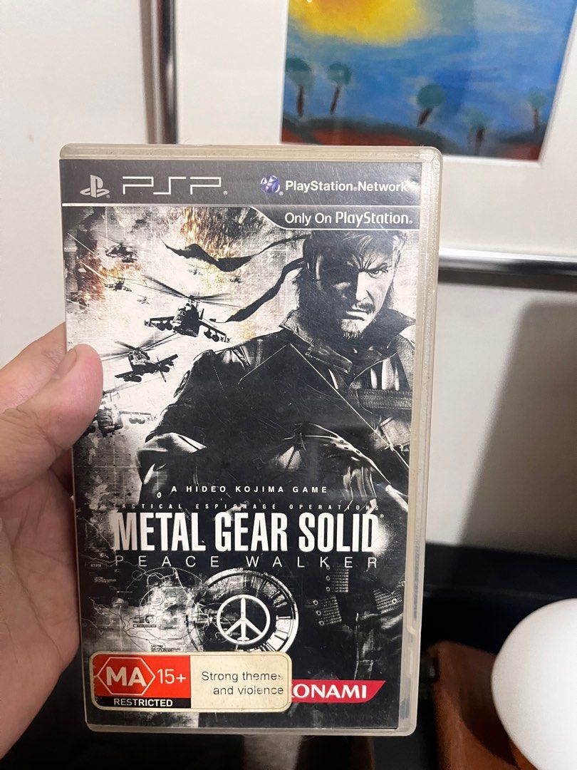 Metal Gear Solid PSP Game, Video Gaming, Video Games, PlayStation on ...
