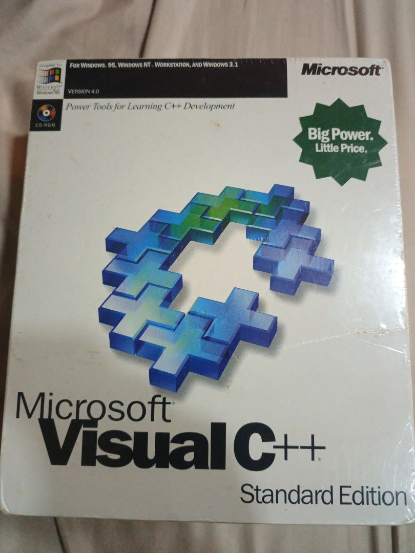 Microsoft Visual C++ Standard Edition, Hobbies & Toys, Collectibles ...