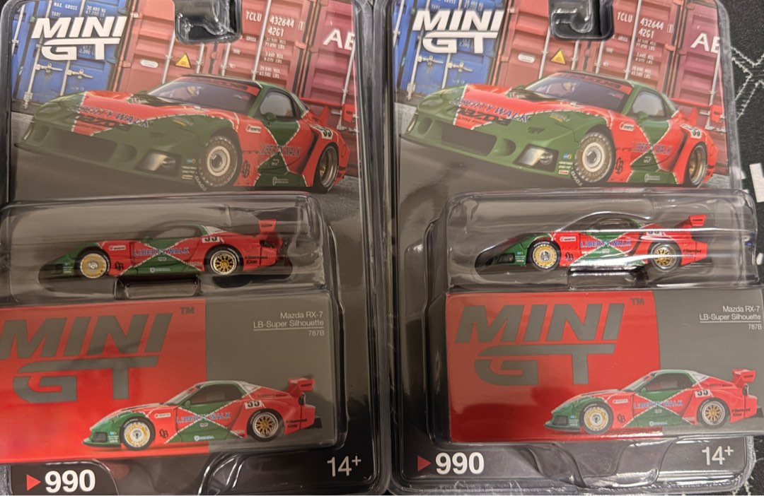 Mini GT Mazda RX-7 LB-Super Silhouette 787B blister, Hobbies & Toys ...