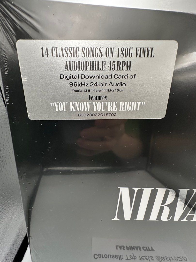 Nirvana - Nirvana 14 classic songs Vinyl Lp (Category: Vinyls) located in Las Pinas. Submitted by tophiers (Listing ID 1403876244, Image 2). Description: FS: NIRVANA 14 Classic Songs Vinyl LP Brand New Sealed 180g Audiophile Version Php2800 (price is net) Pls do not haggle for the price Thank you po Item loc: Las Pinas City MOD: Lalamove or Grab at Buyers Booking and Cost or you can personally pick-up at: 1.) Gatchalian Subd in Las Pinas (weekday
