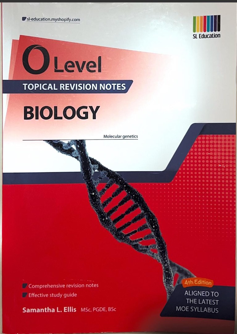 O Level Biology Topical Revision Notes - 4th Edition, Hobbies & Toys ...