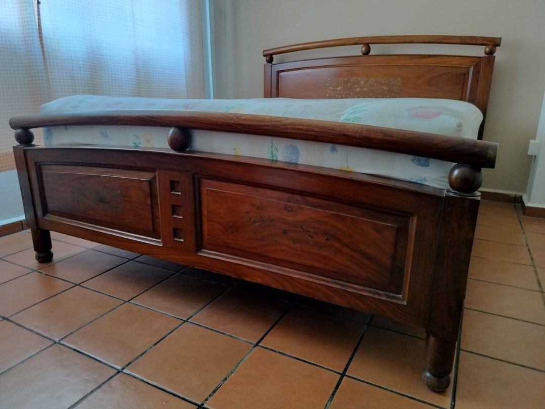 Pakistani Solid Teak Wood with Brass, Furniture & Home Living ...