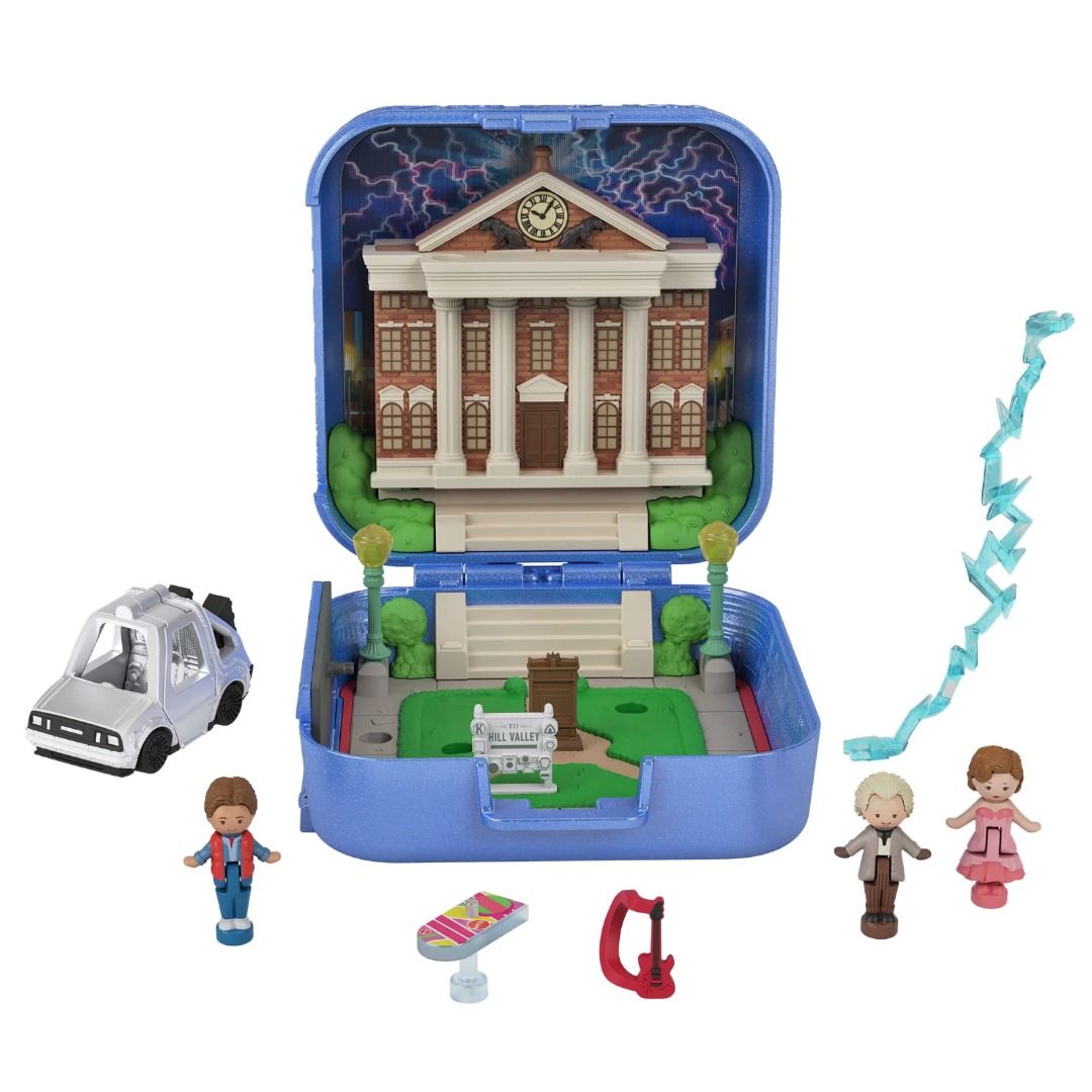 ONHAND Polly Pocket x Back to the Future Compact (Category: Designer & Blind Box Toys) located in Angeles City. Submitted by cccraftydizneystockpile (Listing ID 1403915418, Image 2). Description: NOTE: ONE PIECE on hand. Please give us until weekends to ship fully paid items. ✨ Also open for lay-away. Downpayment of 1000.00 PHP required for slot reservation. Balance is payable upon item arrival FOR EIGHT WEEKS. Item will arrive ONE MONTH after or