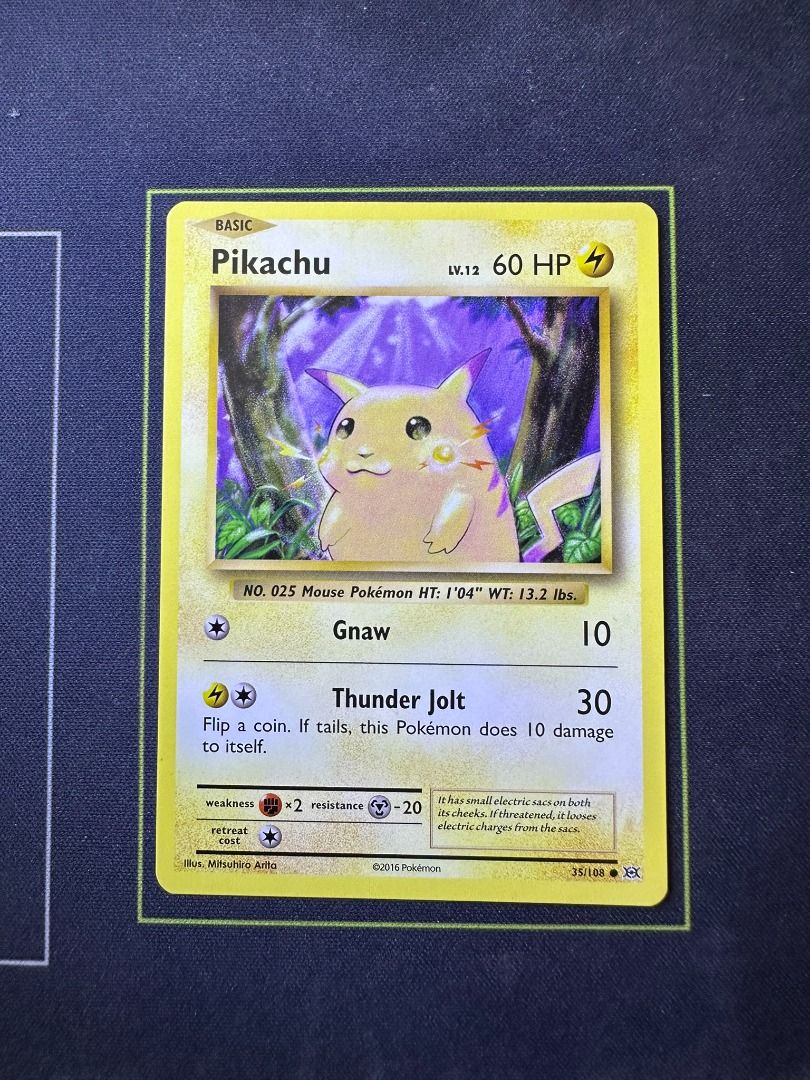 PTCG』美版Pokemon 皮卡丘(價格如圖), 興趣及遊戲, 玩具& 遊戲類- Carousell