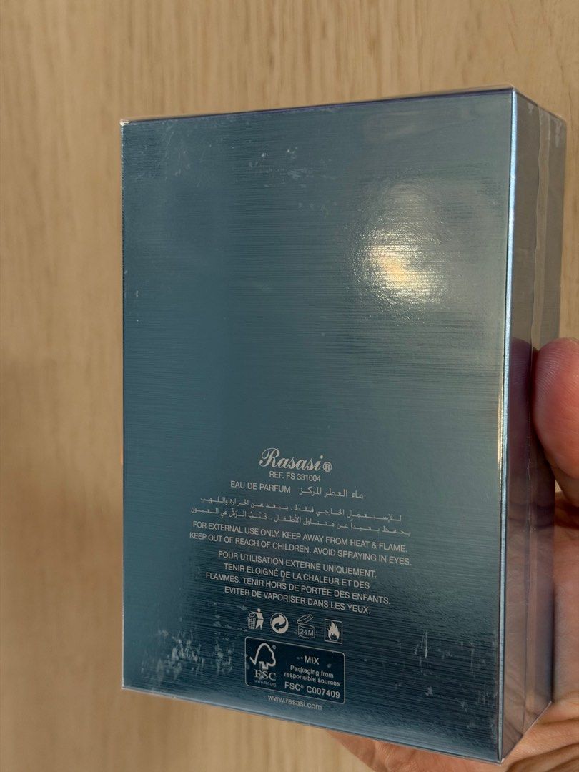 Rasasi Hawas Ice Eau de Parfum 100ml (Category: Fragrance & Deodorants) located in Manila. Submitted by drc123 (Listing ID 1403820444, Image 3). Description: HAWAS ICE FOR SALE 1,800 each! Guaranteed authentic .