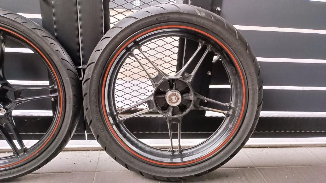 Rim original Ysuku/y15, Motorbikes on Carousell
