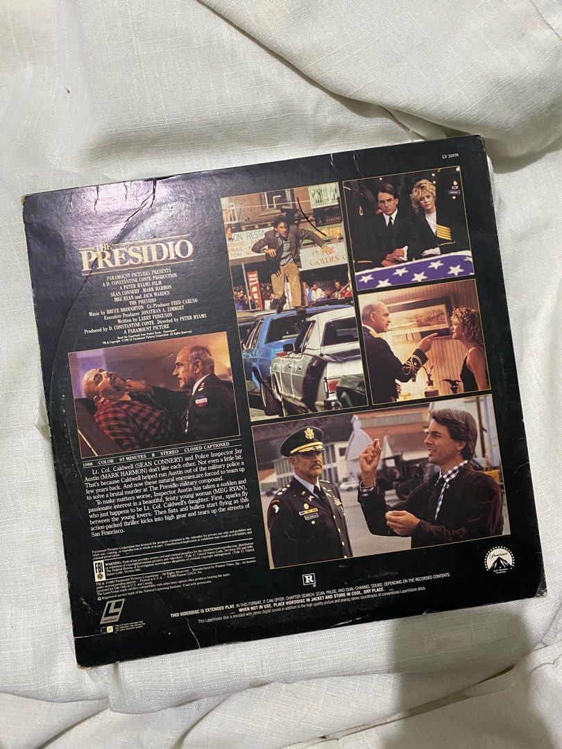 The Presidio Laserdisc (Category: Vinyls) located in Cainta. Submitted by monicaaqu40703 (Listing ID 1403867970, Image 2). Description: Vinyl Negotiable.