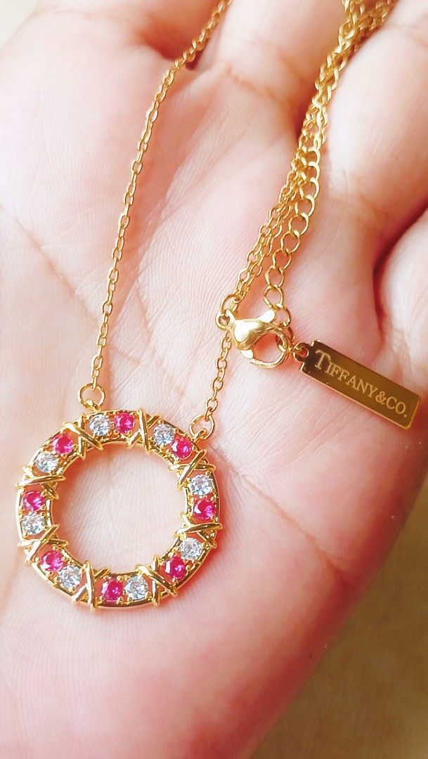 Tiffany & co. necklace from japan (Category: Luxury Accessories) located in Manila. Submitted by osaze_27japanbags (Listing ID 1403859070, Image 1). Description: Tiffany & co. necklace from japan no flaws size 18 inches adjustable up to 20 with gift box kindly pm me.