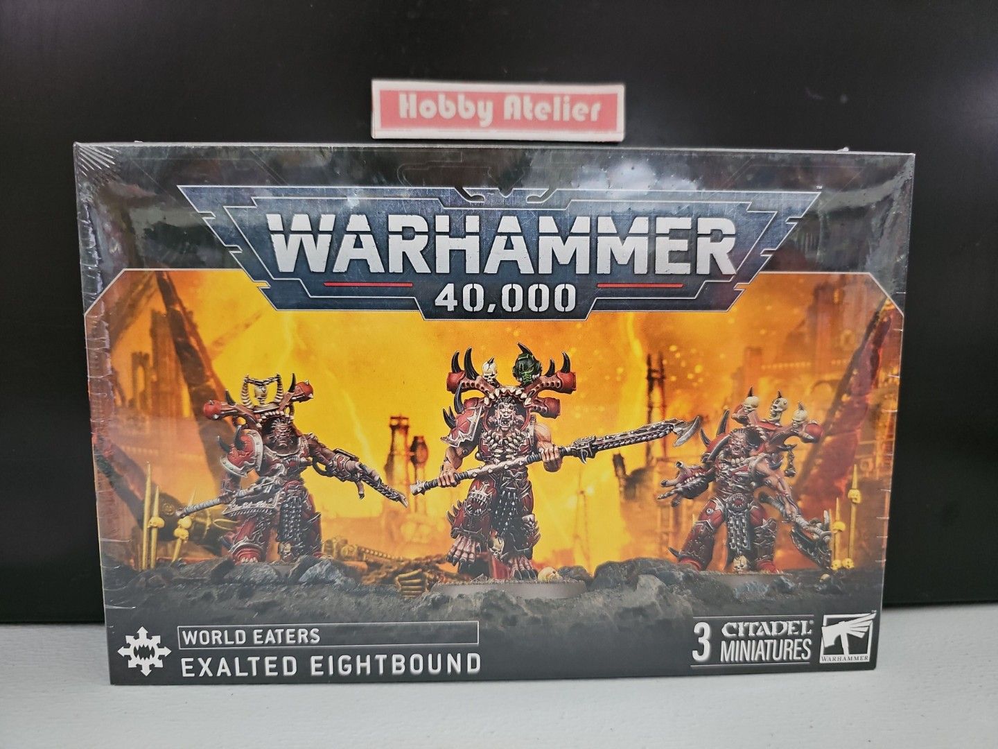 Normal Eightbound Box Warhammer 40K World Eaters Exalted Eightbound, Hobbies & Toys, Toys ...