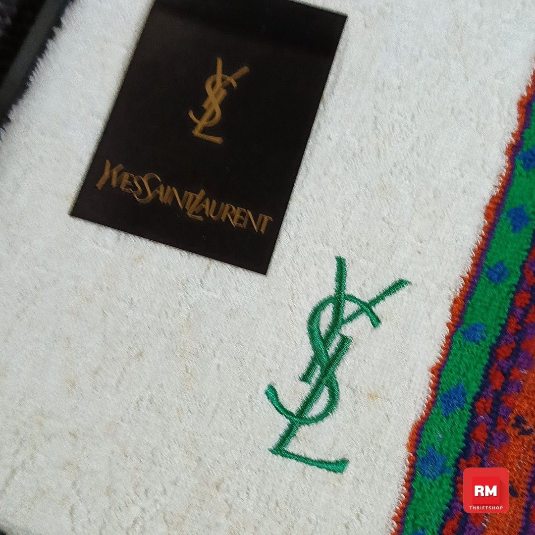Authentic Vintage YSL Bath Towel |R (Category: Bathtub & Bath Accessories) located in Meycauayan. Submitted by redmants2011 (Listing ID 1403956938, Image 3). Description: New old stock Fixed Price Flash Express.